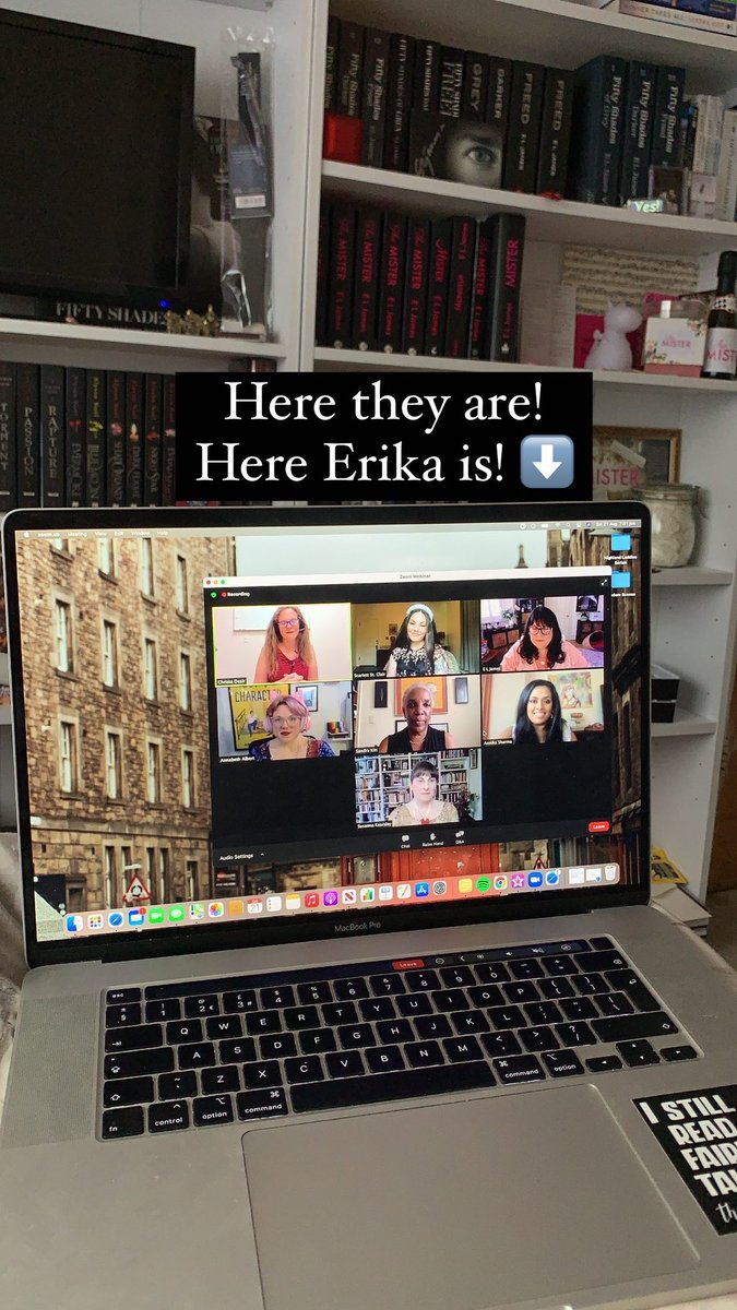 B_Bibliophile_'s tweet image. And we’re live!!!

#SpillTheAfternoonTea 

#Sourcebooks #BloomBooks #ReadFREED #ELJames