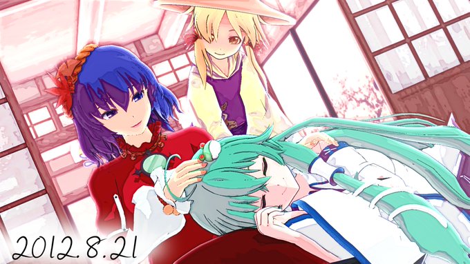 2012年8月21日なだけ
早苗が寝心地良さを満喫するだけです
#だけです
きっと神奈子さまから離れられなくなる…! 