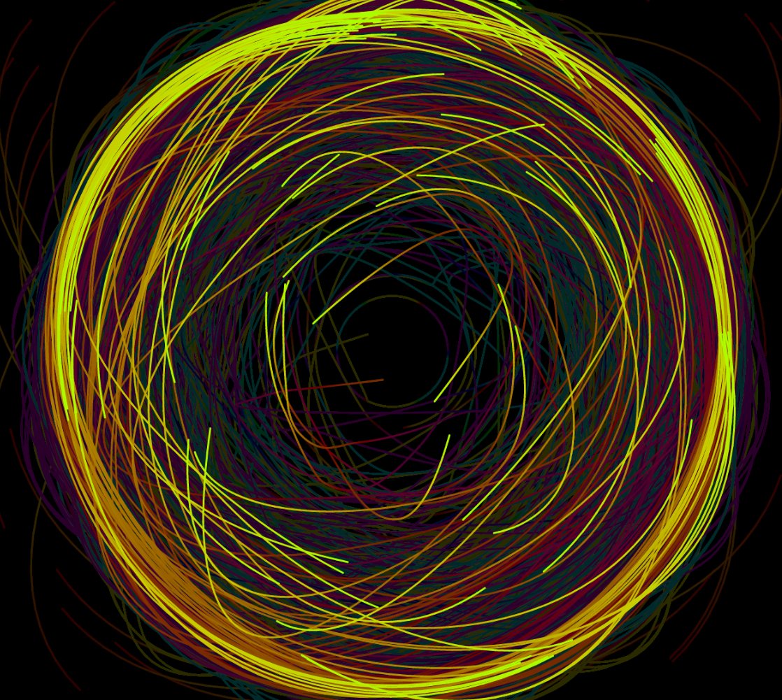 max_froumentin's tweet photo. Now using actual gravity simulation. Will our boids flock from different initial orbits? Find out at https://t.co/sJL4lxbZWf https://t.co/mviUInOrXu