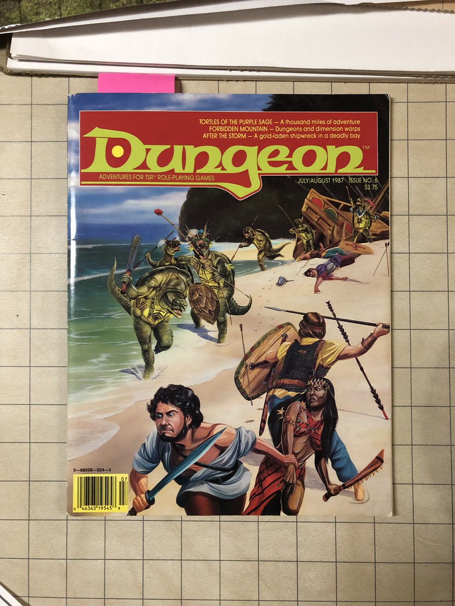 beerquest2's tweet photo. Still using the ole Dungeon Magazine to source material for my @Wizards_DnD game. This crypt comes from Issue No.6 July/Aug 1987, Bristanman’s Cairn by: John Nephew. #dnd #dnd5e #dungeonsanddragons #rpg #d20 #dungeon #dungeonmaster #beerquest #games #fun #1980s #fantasy #dice https://t.co/82stqVZl4B