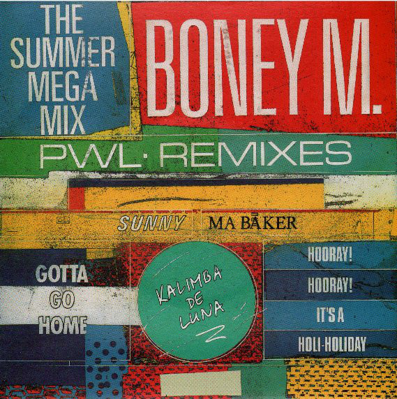 myfizzypop's tweet image. Hooray! Its a holi-holi day! Mash up style. #onthisdayinpop in 1989, #PwlHitFactory blended together some of #BoneyM's hits as a Summer Megamix. Criminally it only made no. 92 in the UK, but surely someone other than me bought it 🤣