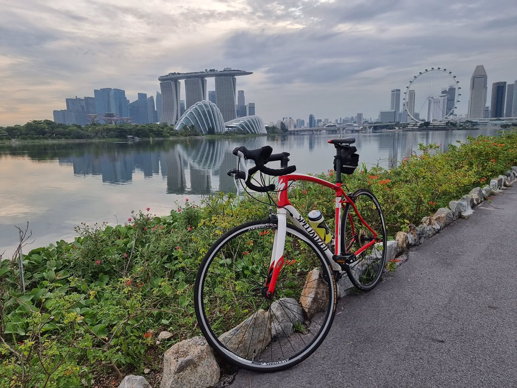 Delighted to receive news of our first international #ArchiVelo170 contribution today. Craig Miller of Heatherwick Studio and an attempt to circumnavigate Singapore Island! 

🚴‍♂️ 😎👍🏻

<a href="/ArchBenSoc/">Architects Benevolent Society</a>