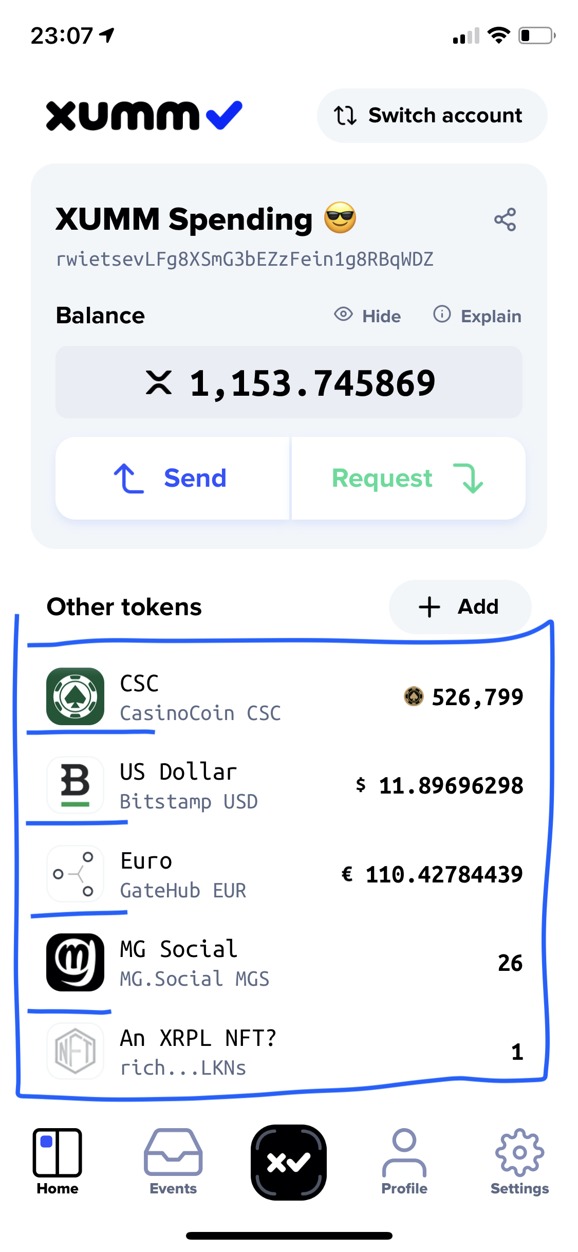 WietseWind 🛠 XUMM XRPL Labs on Twitter "Simply tap the Trust Line