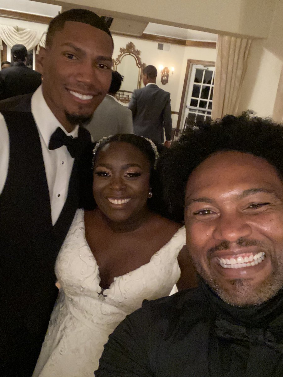 Congrats to AJ and Brandi. It was a beautiful day for a wedding!