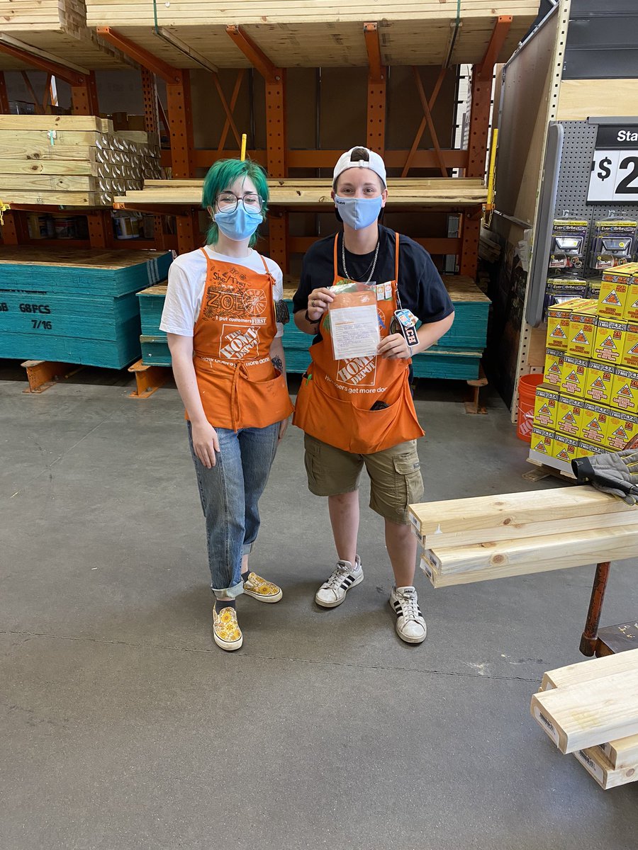 Jim Elsenpeter (@jimelsenpeter) on Twitter photo Recognition for our merchandise associate Claudia and OPS associate  Kendra for the month ASDS Zoe handing it out Great Job👏 <a href="/CampSweenScott/">Scott Sweeney</a> <a href="/DillonTHD/">Dillon Musilek</a> <a href="/belford_melissa/">Melissa Beth Belford</a> <a href="/JennyWickesberg/">Jenny Wickesberg</a> @NickNorlingHD Recognition for our merchandise associate Claudia and OPS associate  Kendra for the month ASDS Zoe handing it out Great Job👏 <a href="/CampSweenScott/">Scott Sweeney</a> <a href="/DillonTHD/">Dillon Musilek</a> <a href="/belford_melissa/">Melissa Beth Belford</a> <a href="/JennyWickesberg/">Jenny Wickesberg</a> @NickNorlingHD