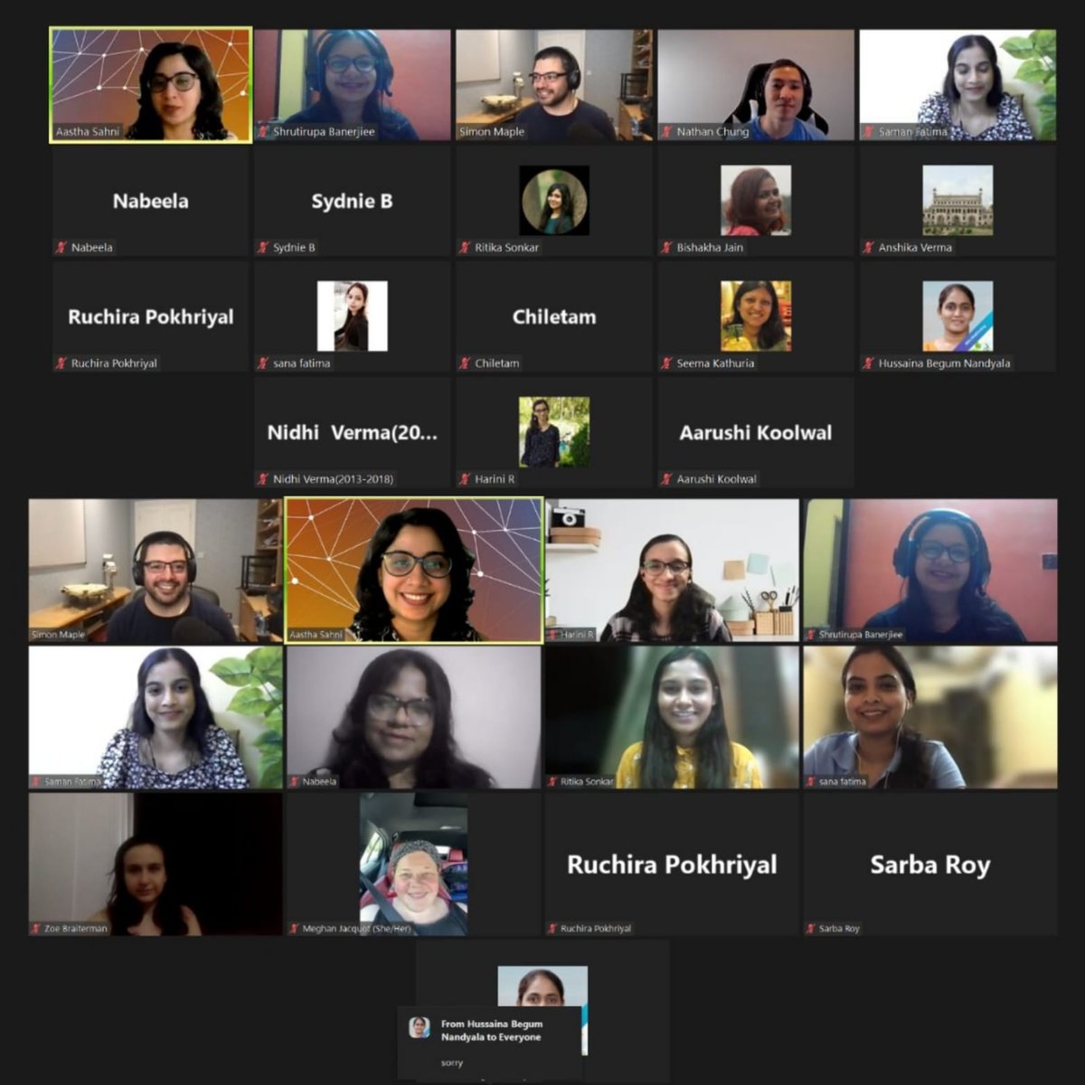 Thank you to all our circle members who joined us today. 

We are grateful for having done this.

#SnykInWithLeanIn #leanin #leaninorg #womenleaningin #womenatwork #womenintheworkplace #girlpower #womensupportingwomen #womensecurity #breakingbarriers #informationsecurity