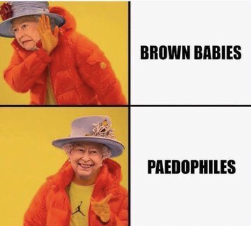 BlueNextWaves's tweet photo. Putting her country at the service of her useless and immoral family was not enough! I said it a long time ago! Elizabeth Windsor chose her pedophile son in front of her country's reputation! This is her heritage! @RoyalFamily
#IStandWithVirginia 👧🏼 https://t.co/hnGGTXQXEK