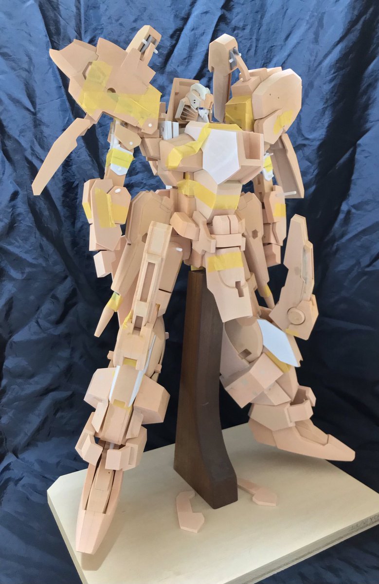 14roe1's tweet photo. 1／60  Ex-Sガンダム

パーツも順調に揃いつつありテンション上がってきてます！
（その後のディテール加工の事を考えると萎えるので今は無視でw）
#ガンダムセンチネル https://t.co/XiXjX2OOu0