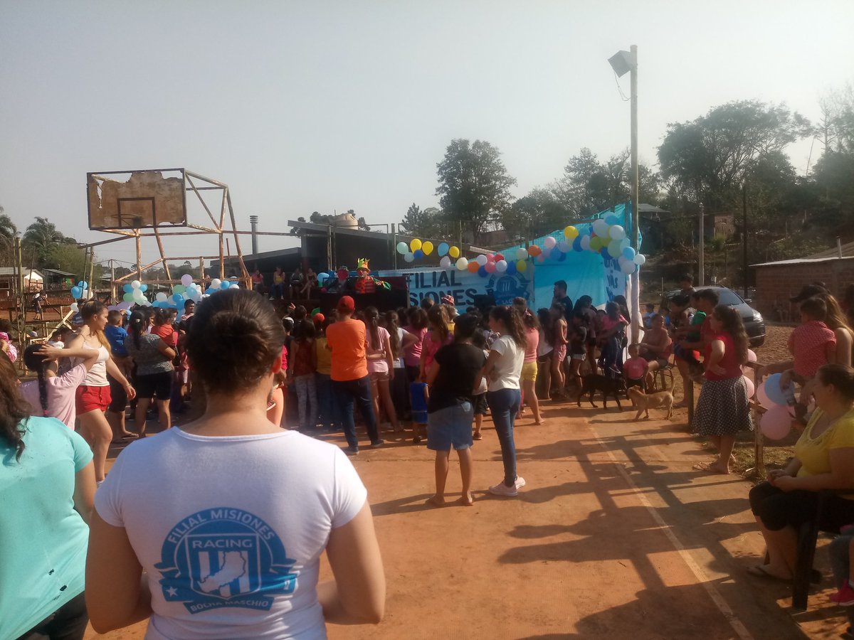 Mes de la Niñez. 👧 🎉🍭. Comedor del Barrio Santa Rosa de la localidad de San Pedro - MISIONES.