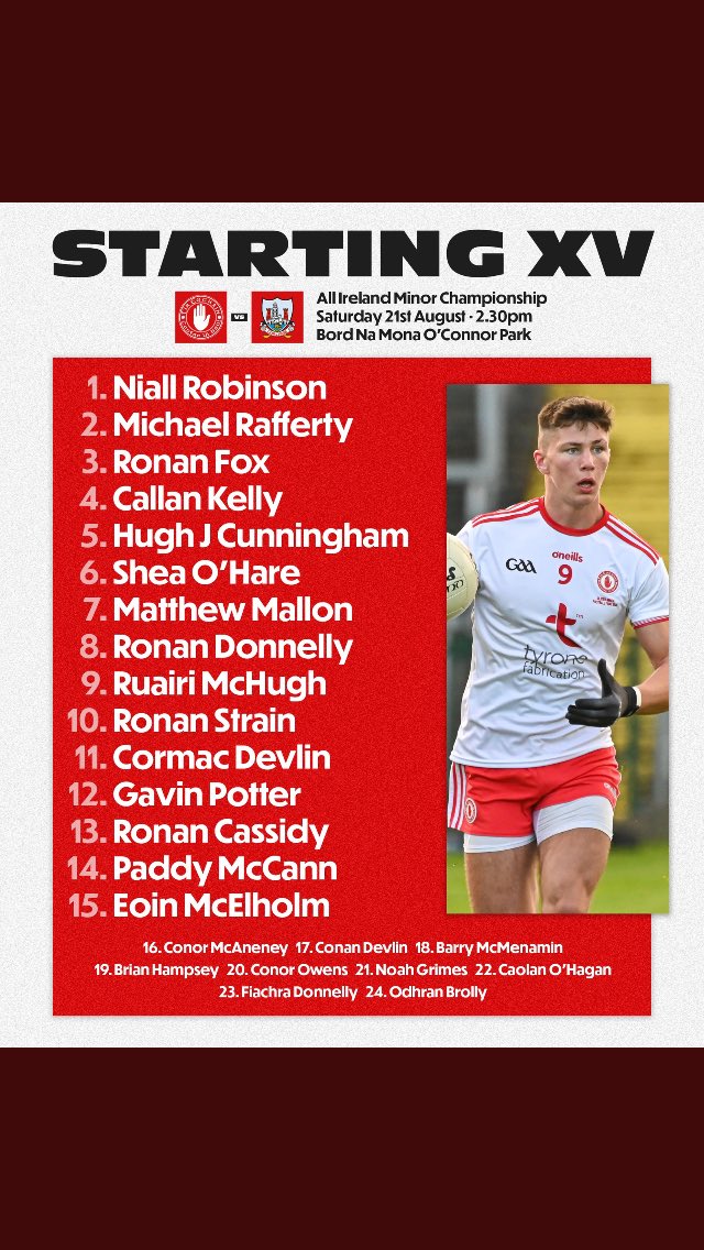 Tyrone GAA mBunscol tweet media