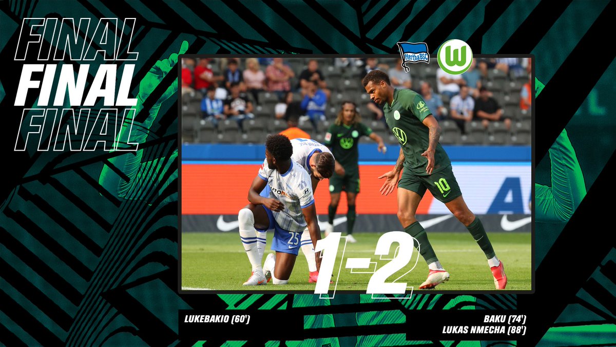Wolfsburg_GO's tweet photo. 🟢 VICTORIA TRABAJADA🟢

👉Se guardaron los goles para la segunda mitad y tuvimos que remontar el gol inicial del @HerthaBerlin_GO 

👉El equipo trabajó bien llevándose los 3️⃣ puntos del Olímpico 🏟️ que nos hacen ser líderes 🥇 de forma provisional de #Bundesliga 
#BSCWOB https://t.co/VZtX3frRG8