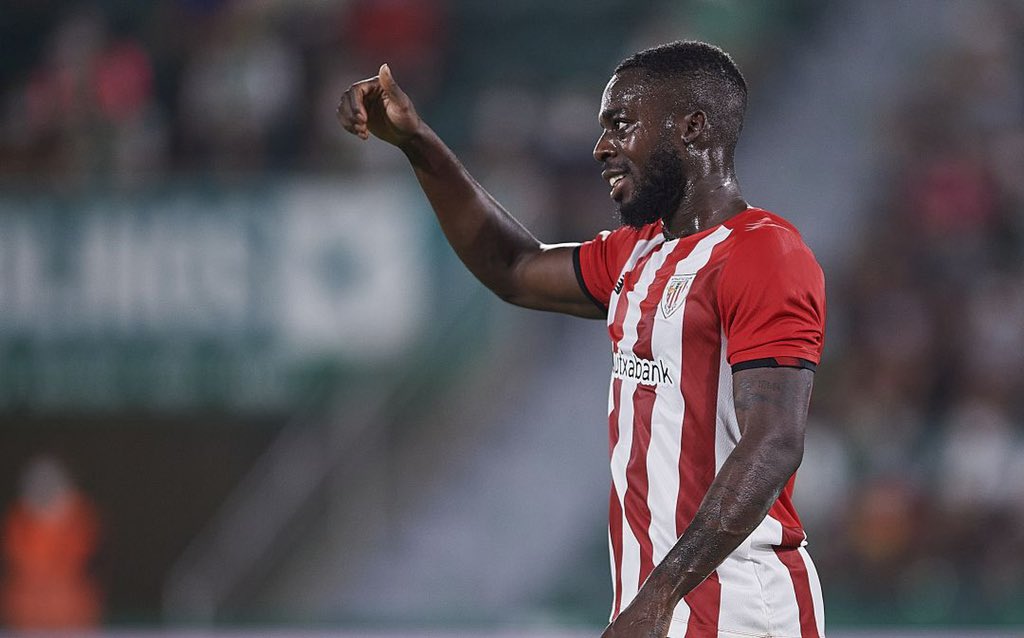 Hoy máxima confianza en nuestra pantera Iñaki Williams 💪🏽🦁
Iker Muniain y Iñaki Williams creando un gol ⚽️