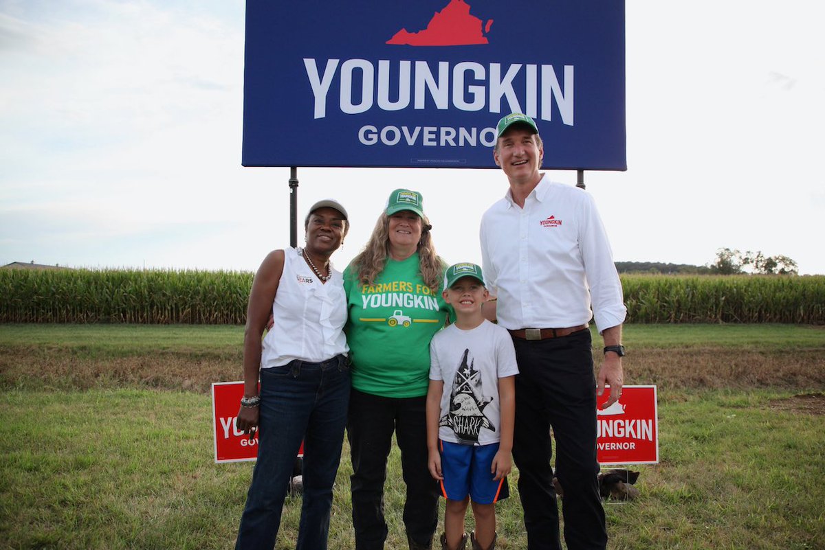 GlennYoungkin's tweet photo. What an awesome Farmers for Youngkin event in Rockingham County last night. Folks are fired up and ready to win, and I can’t wait to go to work for Virginians!

Join Farmers for Youngkin: https://t.co/WUnQAGnY5P https://t.co/gO8WbmklrG