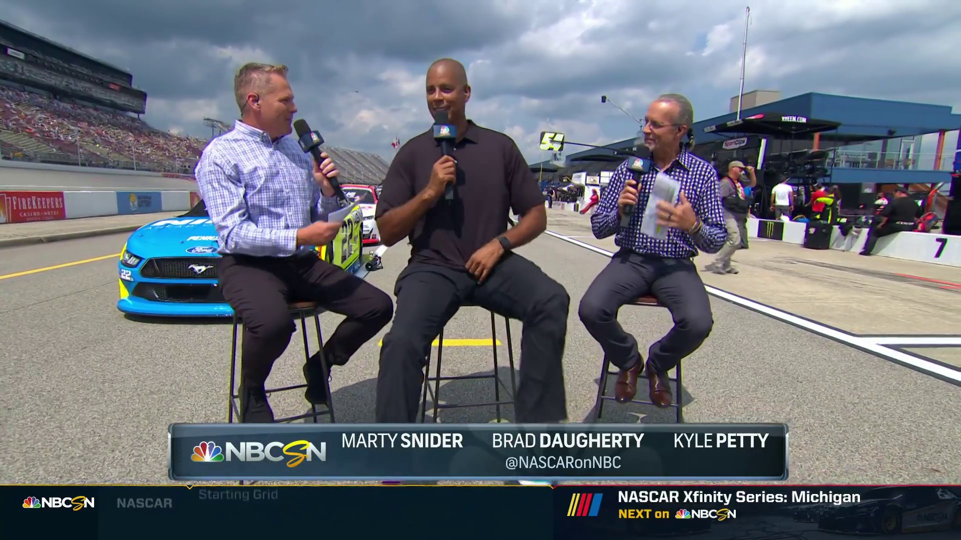 NASCAR on NBC on X