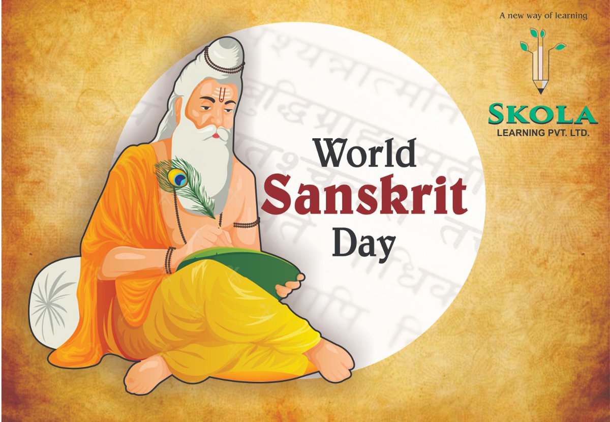 skolalearning's tweet photo. #skolalearning #sanskritday #Onlineclasses #DigitalIndia #DigitalTransformation #onlineeducation  @skolalearning https://t.co/qrGGlun9kd