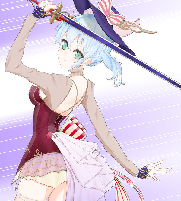 偶然にも両方ともガスト作品で構図も被ってて草
 #今年1月絵と現在の絵を比較してみてください 