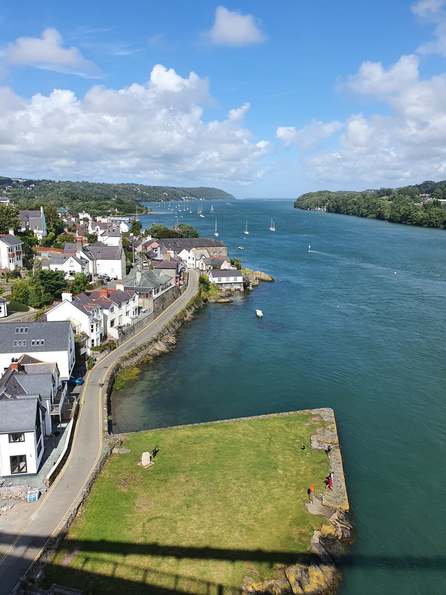 A walk across Menai Bridge