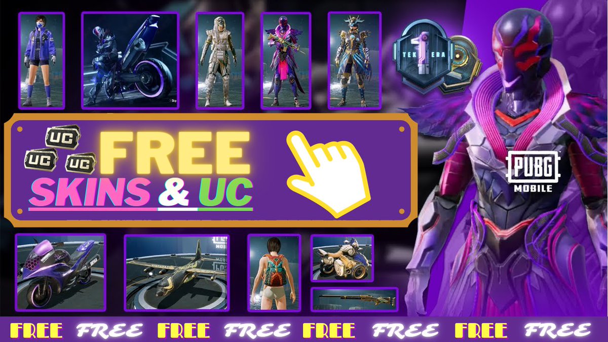 FreeGameLooter's tweet image. PUBG MOBILE LAUNCHES NEW Royale Pass Month 1 Tek ERA Season 19 – 20 Get your Free Skins and UC the Uknow Cash and other loot Hack #pubg #PubGrub #pubgmemes #pubgames #pubgmeme #pubgvideos #pubgfunnymoments #pubgarden #pubgfreeskins
freegamelooter.com/pubg-mobile-la…