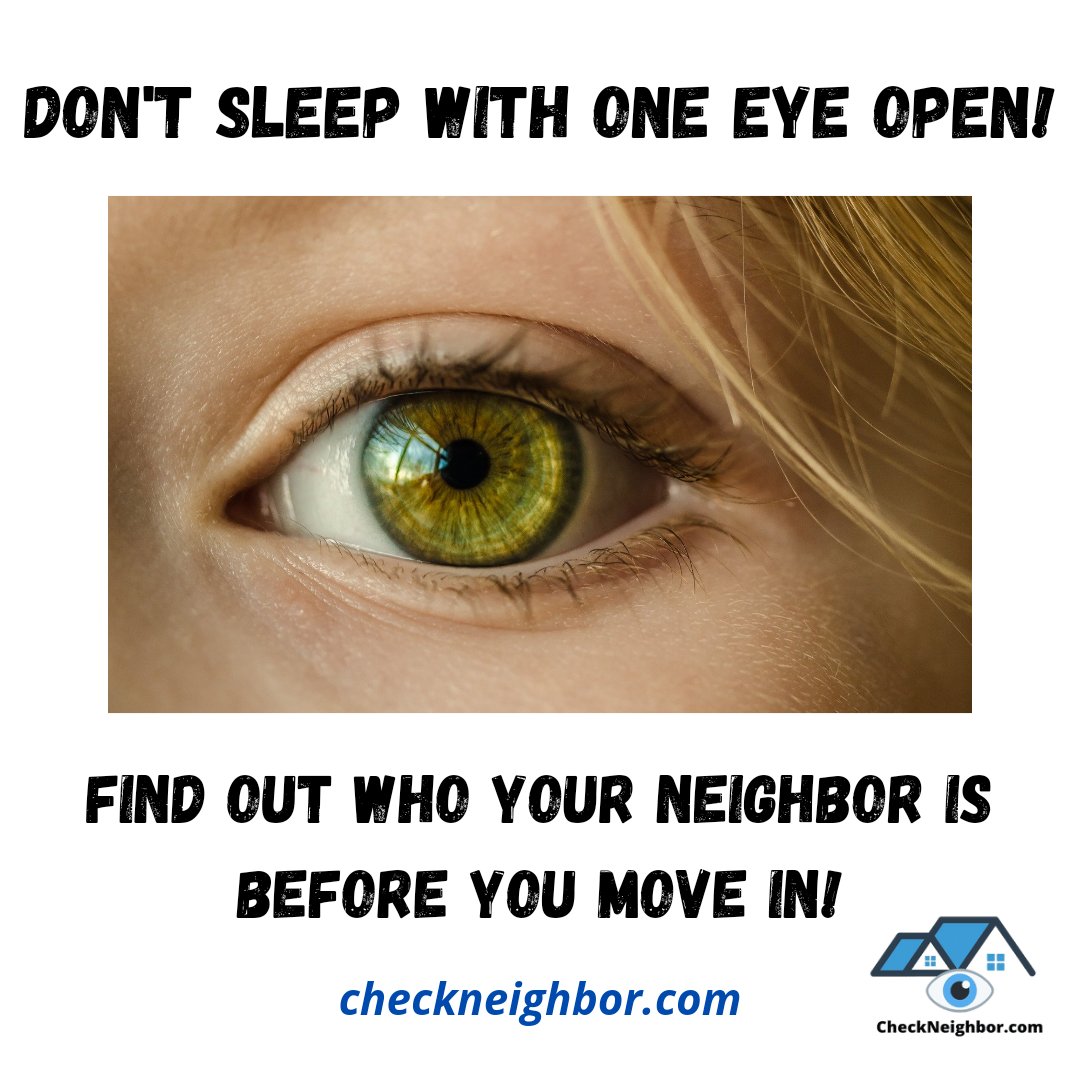 CheckNeighbor's tweet image. Would you choose to move in next to a sex offender? No, of course not! Then make sure you now ahead of time @checkneighbor #rent #homeforsale #home #realtor #newlisting #newhomes #rentals #rental #renting #homeownership  #househunting #buyahome #justlisted #openhouse #realestate