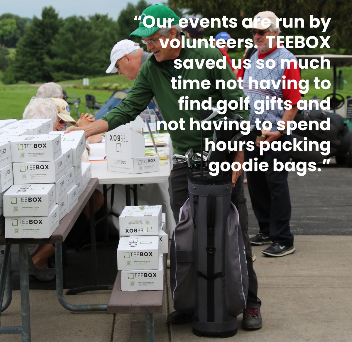 OfficialTeeBox's tweet photo. "Our events are run by volunteers.  TEEBOX saved us so much time not having to find golf gifts and not having to spend hours packing goodie bags."
-
#teebox #golf #golfouting https://t.co/jWgfNulNe8