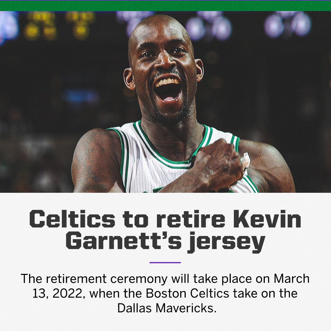 Kevin Garnett humbled as Celtics prepare to retire his jersey