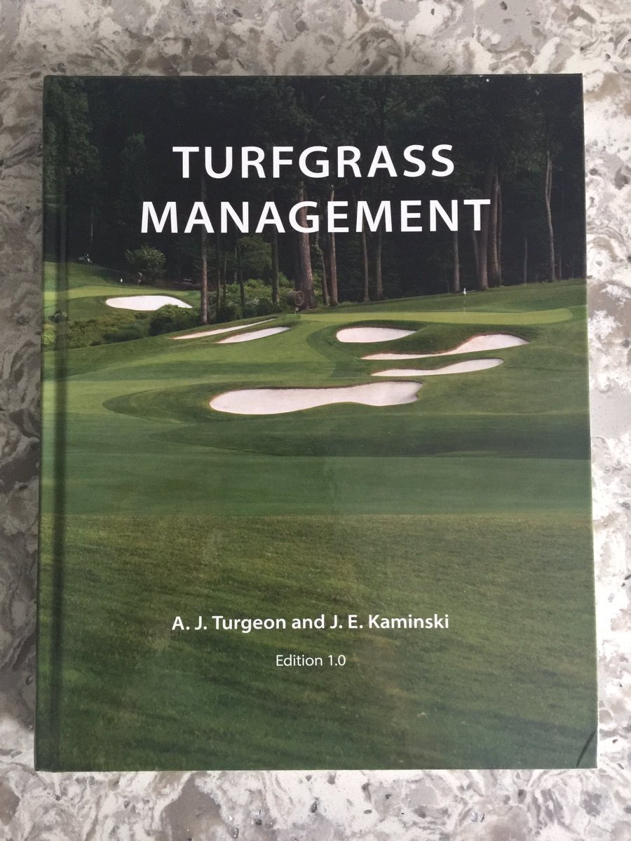 turfpath's tweet photo. Hey students requiring the Turfgrass Management textbook for the fall semester, you can buy them directly online using link in our bio. Amazon will also be restocked next week. Available in hardback and digital versions. https://t.co/uJehcVYfaX