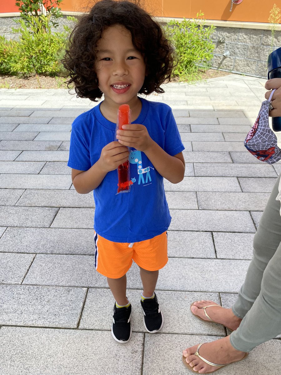 PrincipalKim's tweet photo. It was a hot one for Popsicles with the Principal this afternoon, but so great to see everyone @DedhamECEC! #principalsinaction #rubythedog @DedhamSchools https://t.co/FErvBTCAQ7