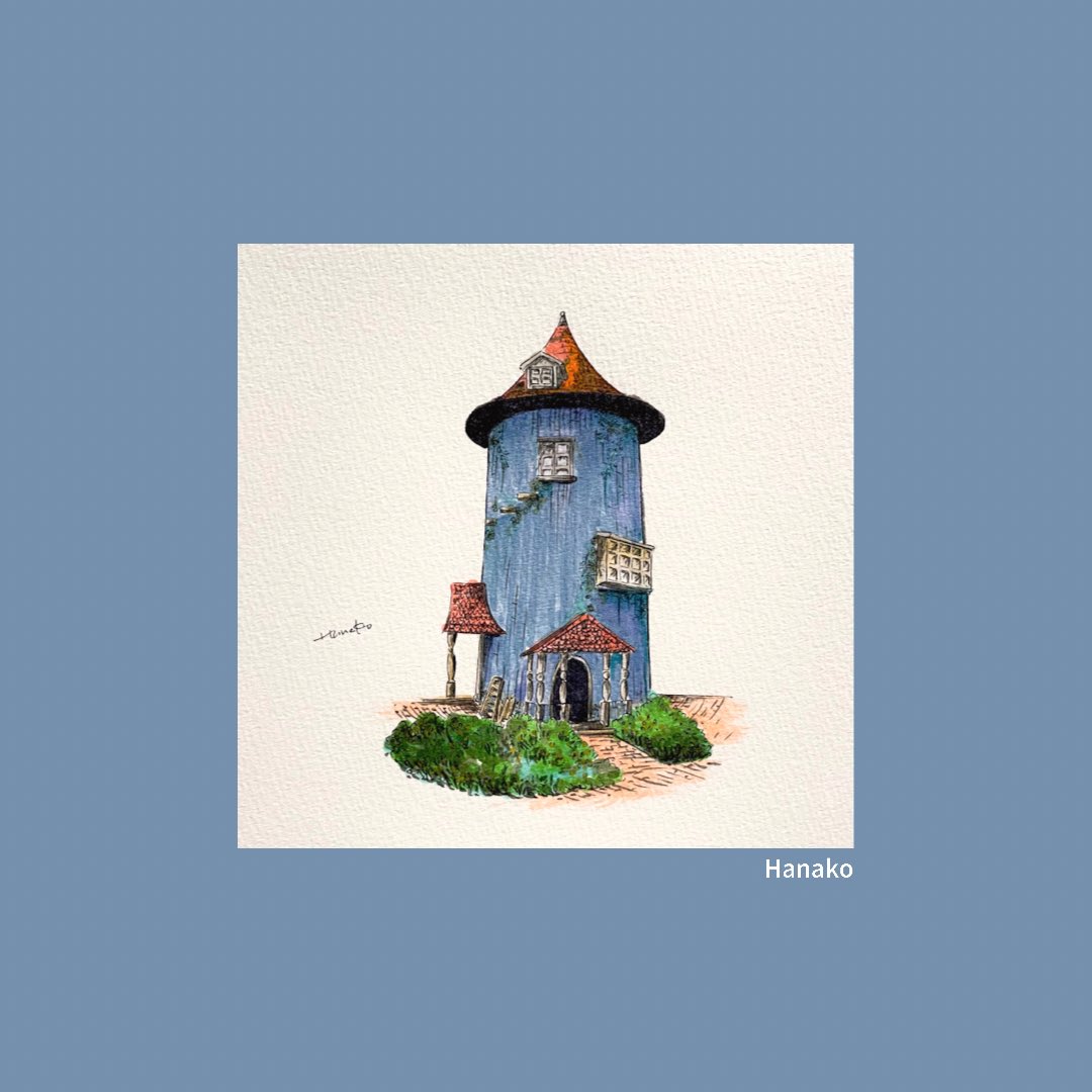 Hanako على تويتر ミニミニイラスト 家 House 110 1mm 埼玉にあるムーミン バレーパーク参考 Artwork Illustration Illust Smallillustration コピック イラスト ミニミニイラスト 家 ムーミン Houseillustration かわいいイラスト 絵好きな人と