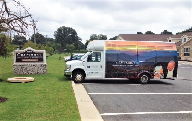 SignSystem1's tweet image. Today is National Senior Citizen's Day! We've worked with a few senior living facilities, which included manufacturing, designing, and installing bus wraps.
#signsystem #signdesign #wayfindingsignage #signs  #nationalseniorcitizensday #seniorliving #buswraps
