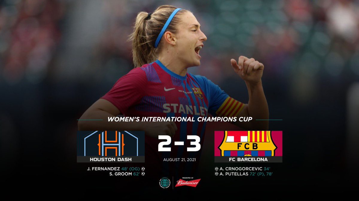 Women S International Champions Cup Fcbfemeni Defeat The Houstondash To Take Third Place At Wicc21 What A Tournament For Both Teams Women S International Champions Cup Fcbfemeni Defeat The Houstondash To Take Third Place At Wicc21 What A Tournament For Both Teams