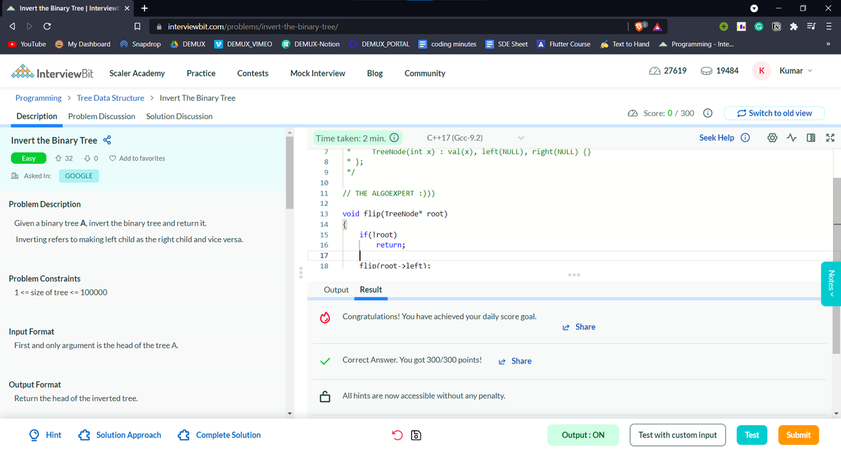 kmritunjay_'s tweet photo. Day 94/100 of #100DaysOfCode
Streak-92/100 of #100days_with_IB
#IB_coding_streak #scalerLearning #scaler100DoC
#codewithscaler
@scaler_official
covering up mixed streak(2)

@interview_bit https://t.co/yGkMiZJrhD