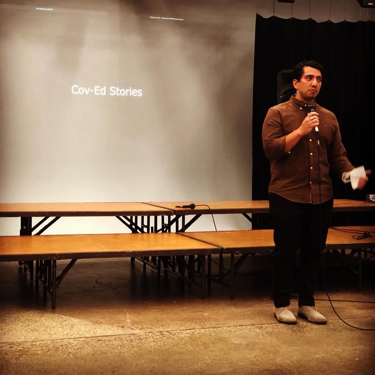 MNTOY2019's tweet photo. BIG congrats π and gratitude ππ½ to @BenjiCPG for capturing the stories of students, teachers and activists in education surviving a pandemic. Thanks for the invite to the sneak-peak of works in-progress. π Humbled to know you. #SPNN #NewAngleFellow #CovED #documentary https://t.co/fdOODiL6UW