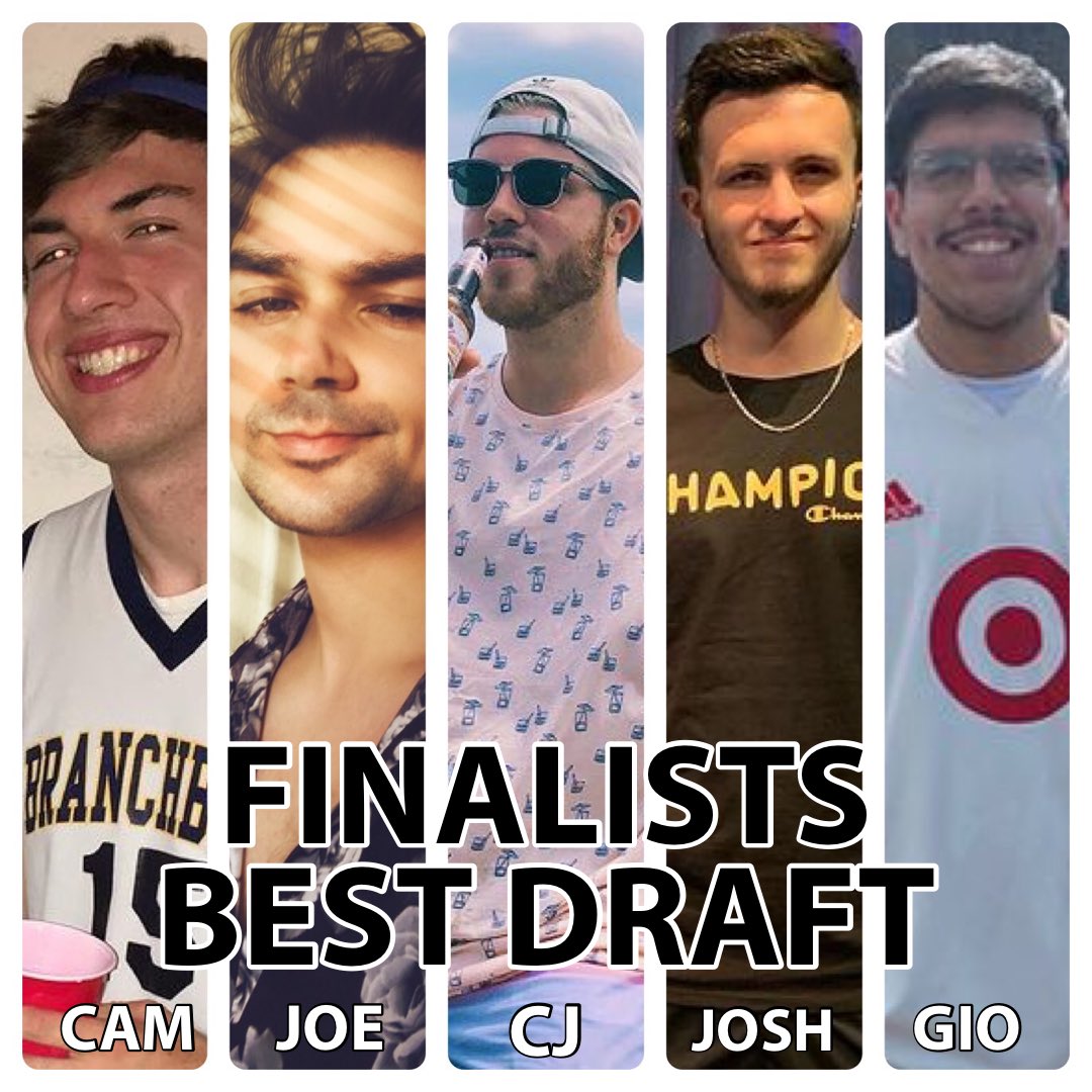 DBLhoops's tweet photo. The #BestDraft Finalists! Wow, I guess everyone couldn’t decide on just 3 people! Who will win? 👀 https://t.co/7tjhMlomsH