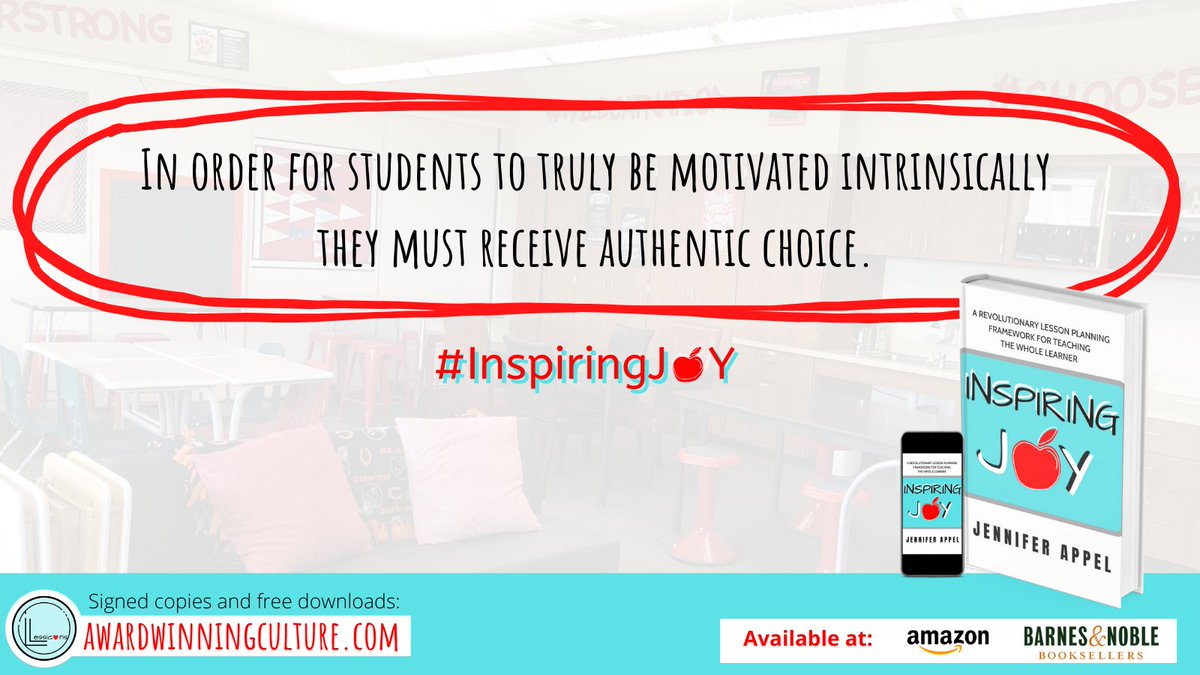 Are you looking for an elegant way to infuse SEL into your daily academic lesson plans? Check out #InspiringJoy Grab a copy on: Amazon: amzn.to/3sFmnhn B/N: bit.ly/3iXCgMJ Signed Copies: bit.ly/2Us3nWK #LESSICONS #AwardWinningCulture