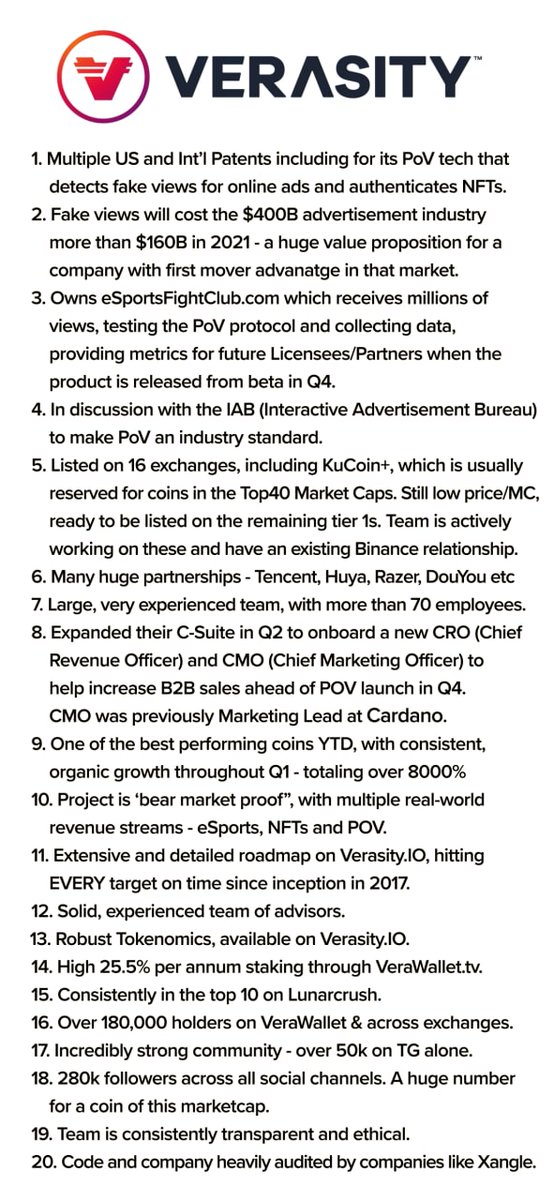 $VRA so tell me do you have FOMO now????