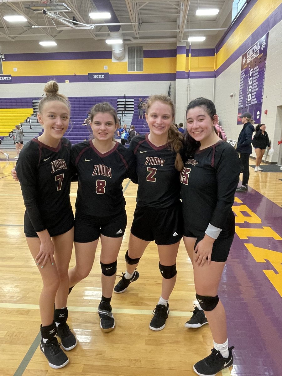 ZCA_Athletics's tweet photo. These girls had great weekend-played some really good volleyball!
Friday
Zion 2 - Lawrence Co 1
Zion 0 - Waverly 2 (24-26, 23-25)
Saturday
Zion 2 - E Hickman 1
Zion 1 - Hampshire 2
Zion 2 - Waverly 1
Great job!!
@CoachSleepyBoyd 
@mopatton_sports 
@SM_TnSports https://t.co/SacaXq3fe4