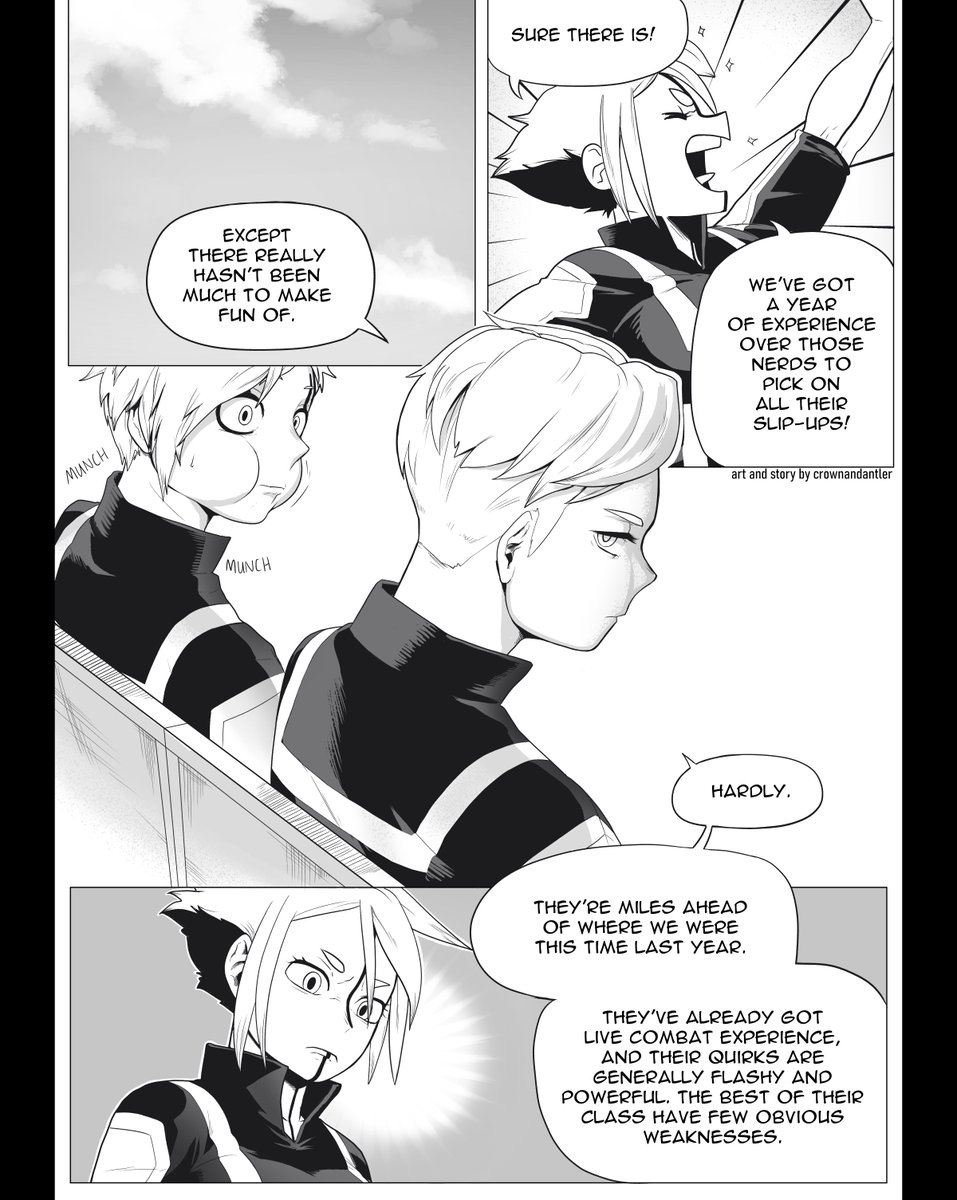 CrownAndAntler's tweet photo. pages 3-6 of my #bnhaoc #fancomic ;) https://t.co/qx10QvSFTP