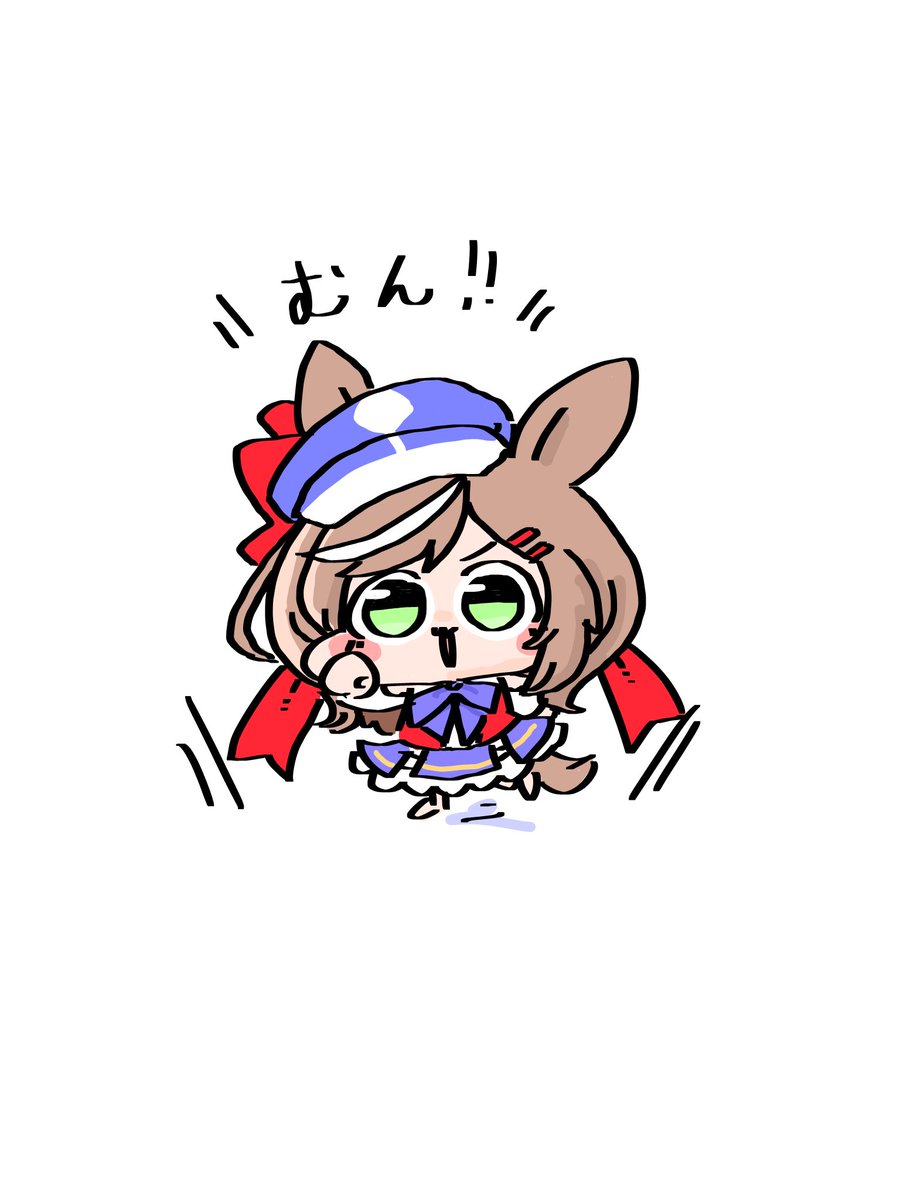 マチカネタンホイザ(ウマ娘) 「おはマチタン\\\\٩( 'ω' )و //// 」|ブラニンのイラスト