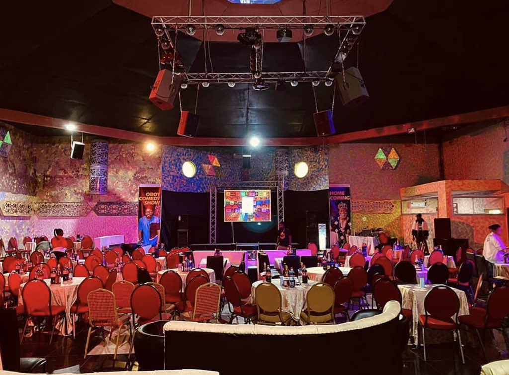 theHOTJEM's tweet photo. A look inside the venue of the @Oboycomedian’s HOME COMING SHOW. This was taken prior to guests arriving. #237Comedy
#TheHotJem | https://t.co/BAKNHSXpUD https://t.co/Q1QDbyR6Hx