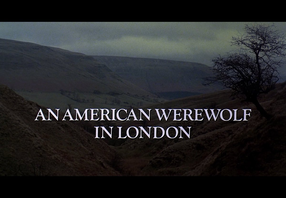 Happy days. Saturday night movie #AnAmericanWerewolfInLondon