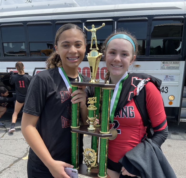 Mikayla and Cassidy were named to the All-Tournament Team! Congratulations!!!