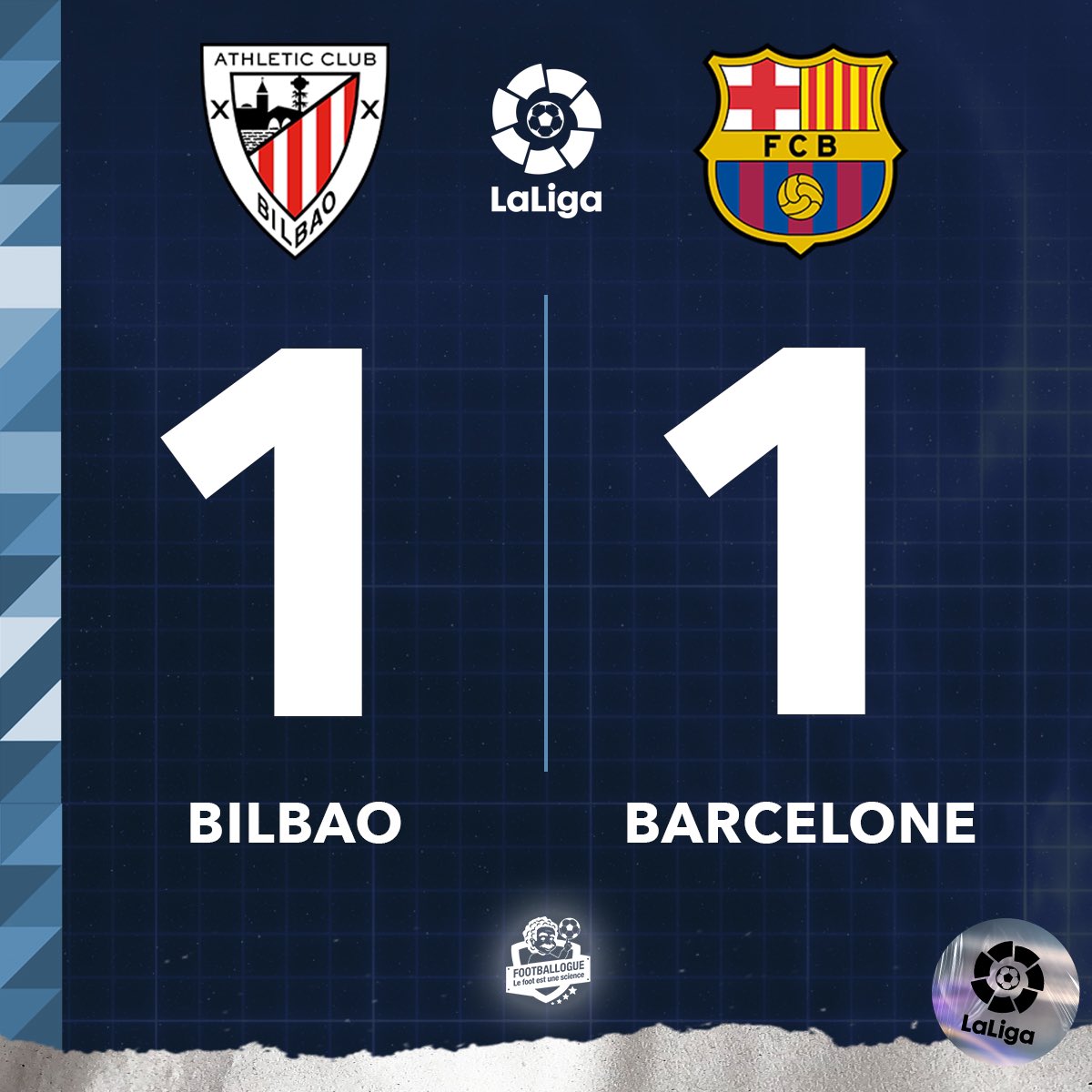 Footballogue's tweet image. [#LaLiga🇪🇸] ATHLETIC 1-1 BARCELONE

⚽️ GOOOOOOOOOOOOL DE MEMPHIS !!! QUELLE FRAPPE !

#ATHFCB