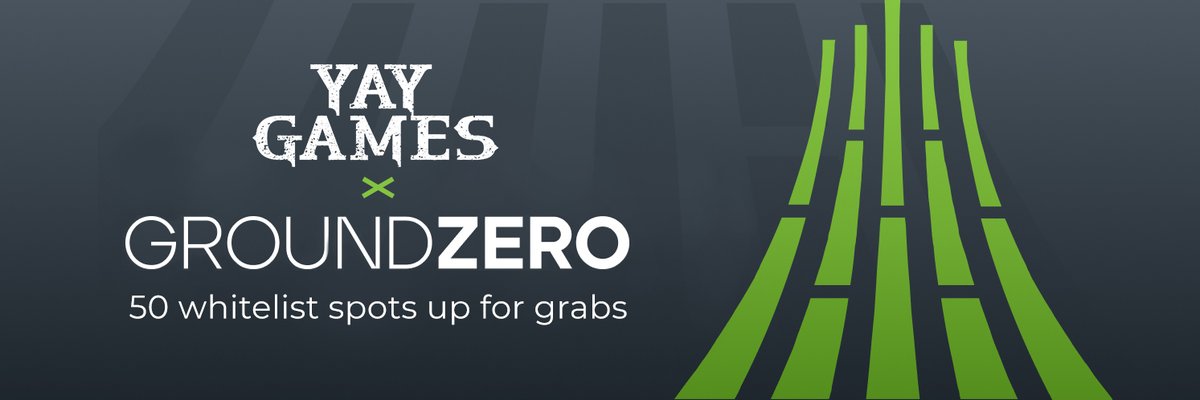 <a href="/yayprotocol/">Gui</a> Multi-IDO is this week!

<a href="/Ground_Zero2013/">Ground Zero</a> will award 50 lucky winners with the chance to participate in the IDO!

1️⃣ Follow this link: giv.gg/groundzero-whi…
2️⃣ Complete the Tasks
3️⃣ Claim your IDO spot with Ground Zero

🏆50 Lucky Winners
🥇Top 50 - $100

#Ground0
