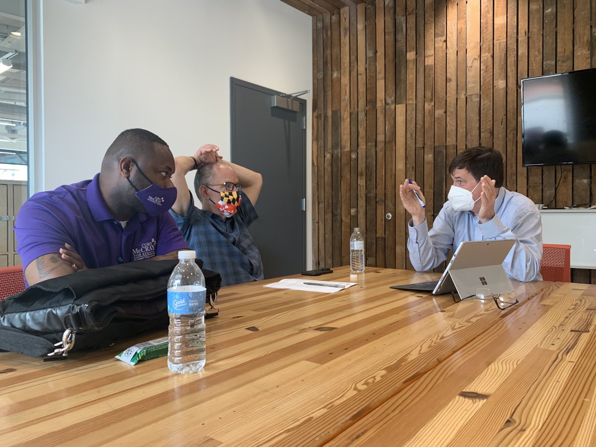 So much work is in progress to strengthen East Baltimore with public-private partnerships. Great to see East Baltimore Development, Inc., <a href="/OpenWorksBmore/">OpenWorksBmore</a>, and Rebuild Metro along with my friend <a href="/SenatorMcCray/">Cory McCray</a>!