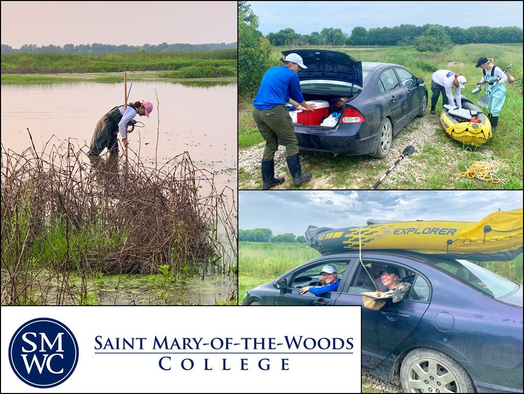 AMUscience's tweet photo. #Wetland #research at Goose Pond Fish &amp; Wildlife Area in Indiana. Our projects include #monarch #butterflies, #macroinvertebrate #biodiversity, #water quality, wetland management, &amp; effects of highway salting. We’ve been busy!  #GPFWA #ecology #smwcscience #environmentalscience https://t.co/EvYPwEaymI