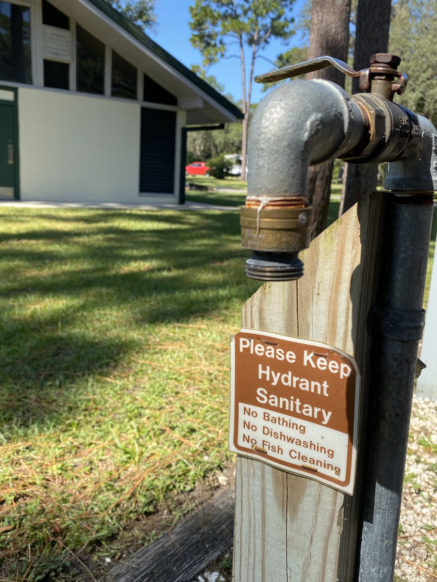 Can I get an Amen🙌 I have seen people do some pretty gross stuff with the drinking water spigot😮 TheAdventureDetour.com #ocalanationalforest #floridastateparks #rv #rvlife #rvliving #rvlifestyle #gorving #rving #rvtravel #fulltimerv #rvcamping #fulltimerving #rvadventures