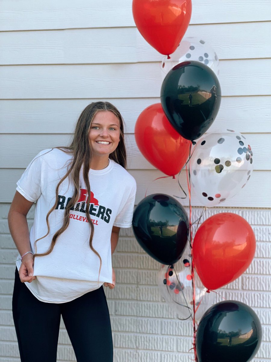 LivReitsma's tweet photo. I am beyond excited to announce that I will be continuing my academic and volleyball career at Northwestern College!! Thank you to all of my coaches, teammates, friends, and family that helped me get to where I am today. Can’t wait to be a Red Raider!!!❤️🖤 @NWCVolleyball https://t.co/4JYH1QLIhy