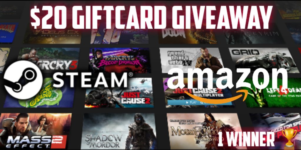 GembO_Slice's tweet photo. 🥳AUGUST 27 2021🥳  One winner will receive a #steam or #Amazon giftcard code
(Must be at least 18 years or older)
To enter this #giveaway please LIKE 💙 FOLLOW👣 @oh_noodle  AND RETWEET🐥 THIS POST #gamer #streaming #gamergirl Good luck everyone https://t.co/3YkJugtnd9