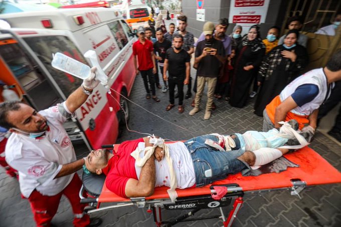 "We responded with riot dispersal means" means we sniped dozens of protestors in Gaza, and maimed kids, journalists, and medics.
#Gazaunderattack