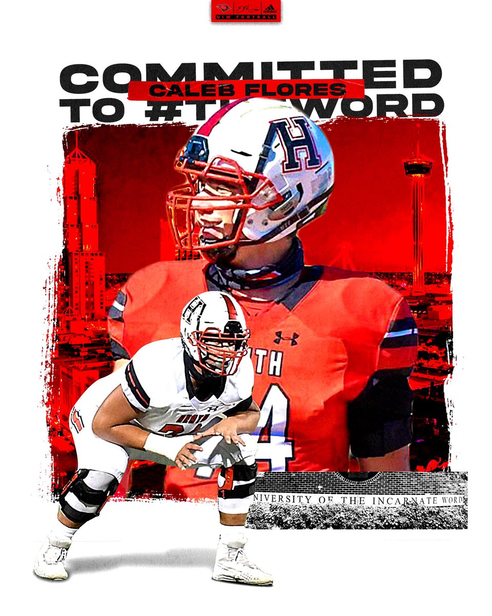 CalebjFlores's tweet photo. COMMITTED!! #TheWord @UIWCoachShoe @UIW_CoachMorris  @UIWFootball @JohnHarrell_BNC @CoachSpradWTD @CoachMacWTD https://t.co/Kr951PhbSY